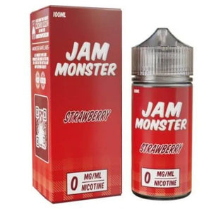 Jam Monster 100ml Strawberry 0mg