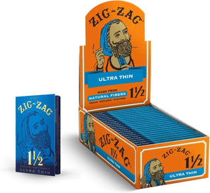 ZIG ZAG 1 1/2 CIGARETTE PAPERS ULTRA THIN
