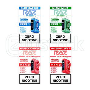 Raz Mega TN9000 0% Nic