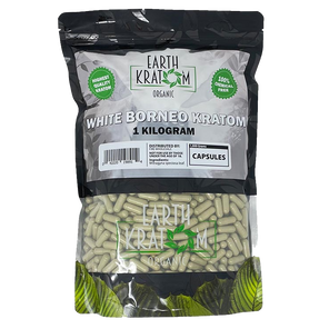 EARTH KRATOM 100 GRAMES WHITE BORNEO