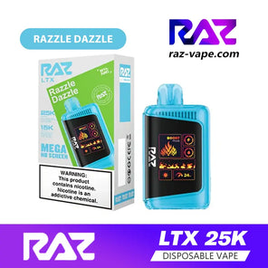 RAZ MEGA DC25000 PUFFS RAZZLE DAZZLE