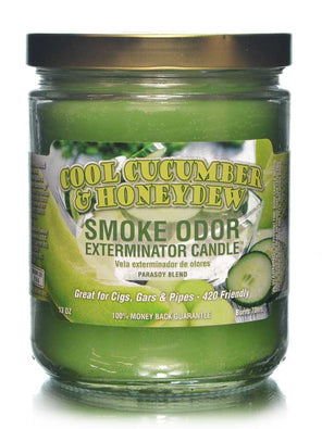Smoke Odor Candle Cool Cucumber & Honeydew