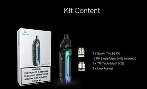 *Suorin Trio 85 Kit