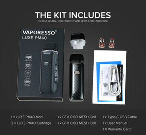 Vaporesso Luke PM 40 Pod Pack Of 2