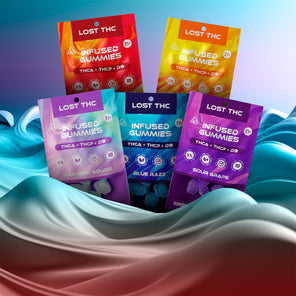 Lost THC Infused Gummies THCA, THCP, D9