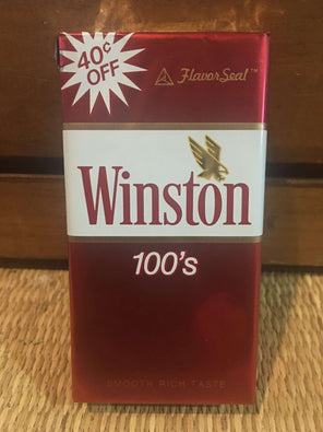 Winston Selectred 100 50 Cent Off
