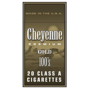 CHEYENNE PREMIUM GOLD BOX 100s