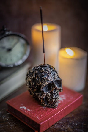 Skull Incense Holder