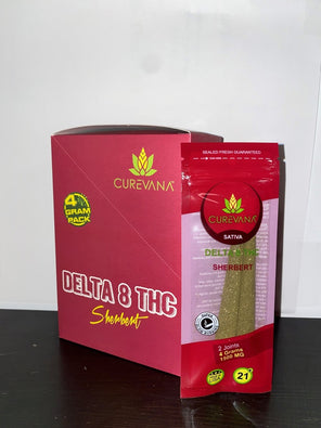 CUREVANA D8 THC SHERBERT