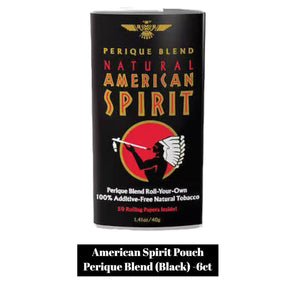 American Spirit Pouch Black 1.4oz