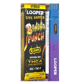 LOOPER LIVE BADDER 3 GRAMS THCA HHC THC-P HYBRID