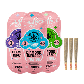 Diamond Coated muffins 4 G