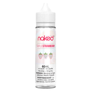 Naked 60ml Yummy Straw 0mg