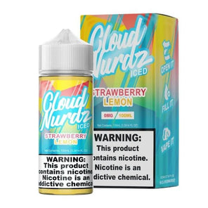 Cloud Nurdz 100ml Strawberry Lemon 6mg