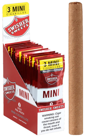 SWISHER SWEETS MINI 3 CIGARS RED