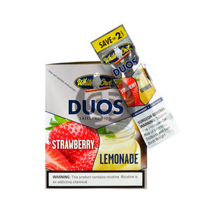 White Owl Duos Strawberry N Lemonade