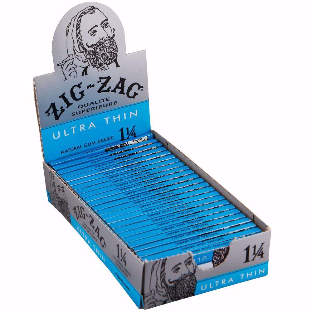 ZIG ZAG 1 1/4 CIGARETTE PAPERS ULTRA THIN