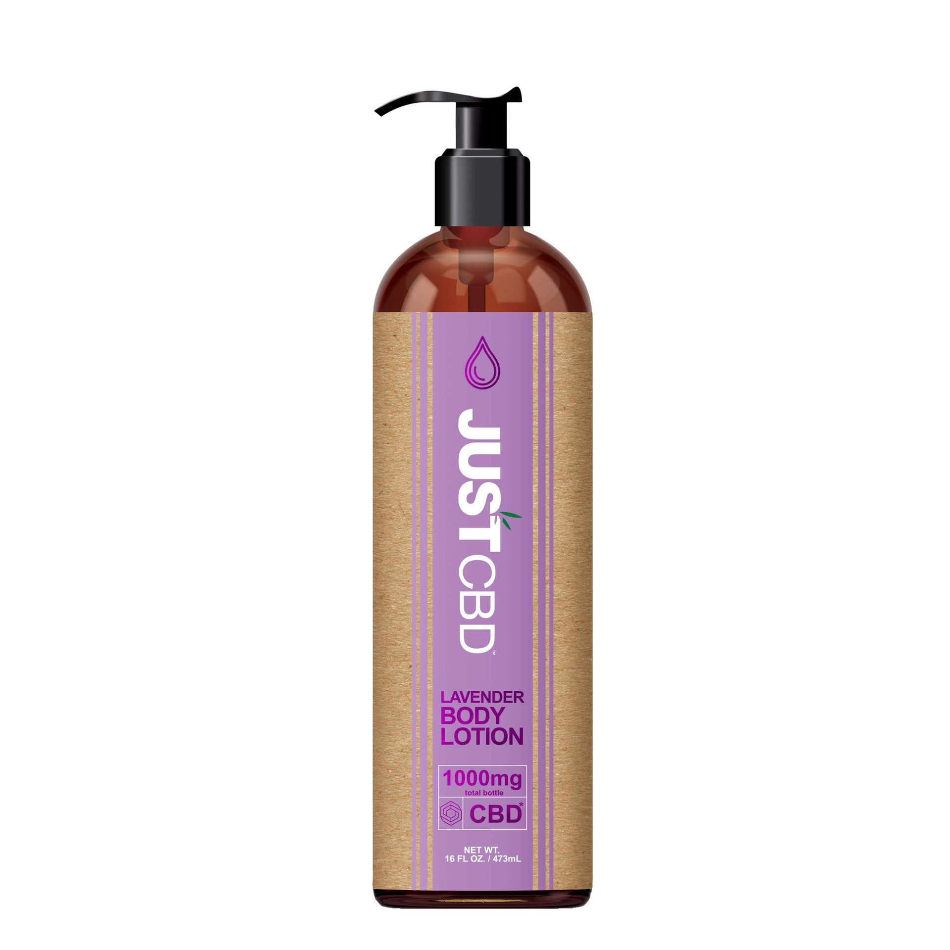 JUST CBD LAVENDER BODY LOTION 1000mg