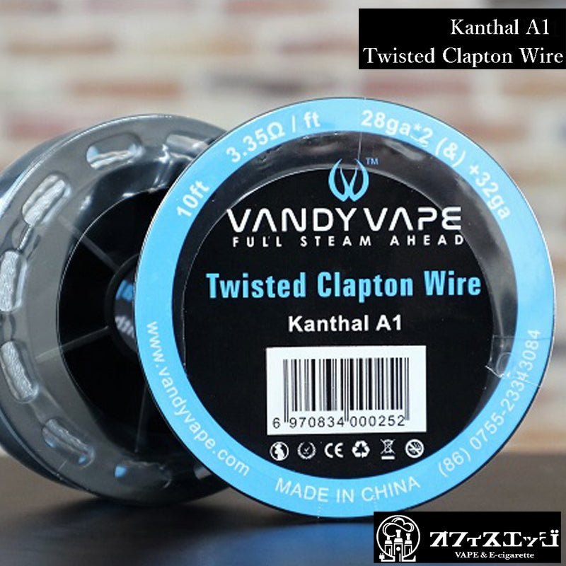 VandyVape Twisted Clapton Wire Kanthal A1 10ft
