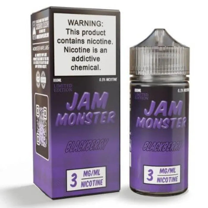 Jam Monster 100ml Blackberry 3mg