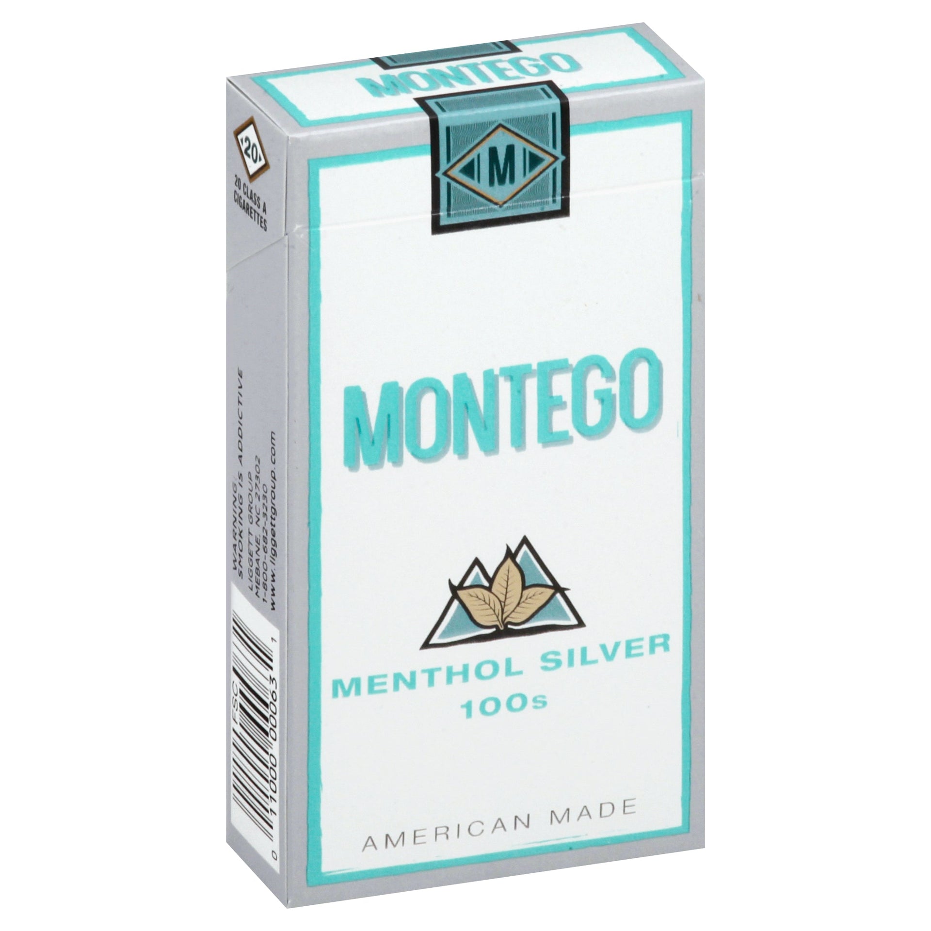 Montego Menthol Silver 100s