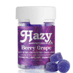 EXTRAX HAZY D8,THC, 3.5G BERRY GRAPE