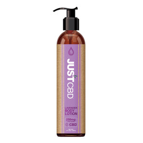 JUST CBD LAVENDER BODY LOTION 250mg
