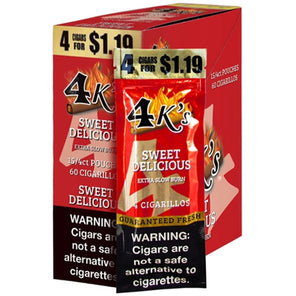 4k's Sweet Delicious 4 Pack  Cigarillos