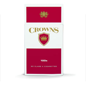 Crowns Cigarettes Red 100 Pack