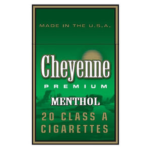Cheyenne Cigarettes Menthol King Carton