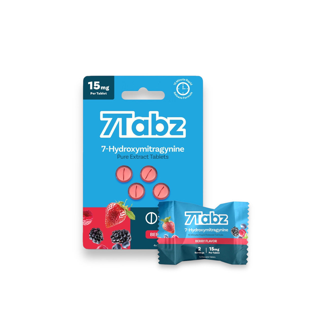 7TABZ 7 HYDROXY 4 PACK 15MG PER TABLET