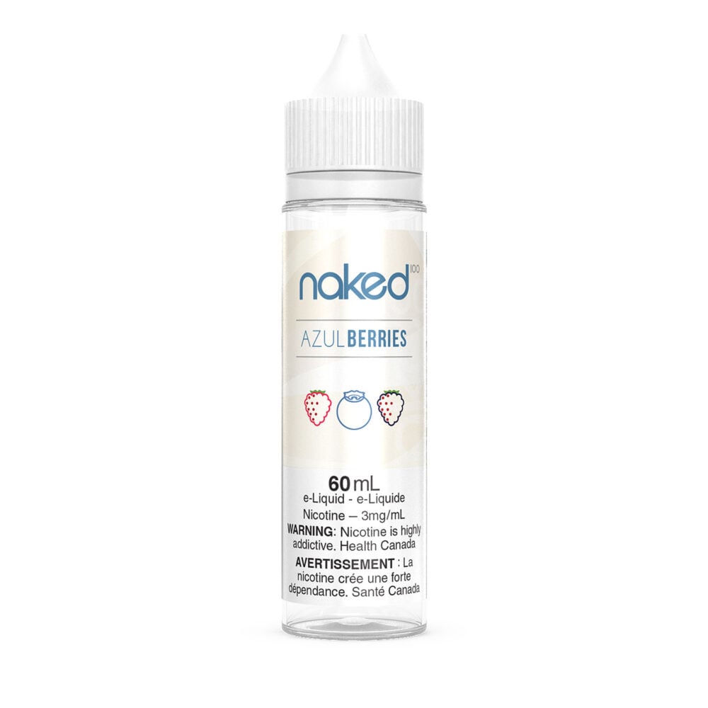 Naked 60ml Azul Berries 3mg