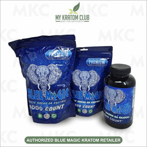 Blue Magic white  Maeng Da 300 Caps