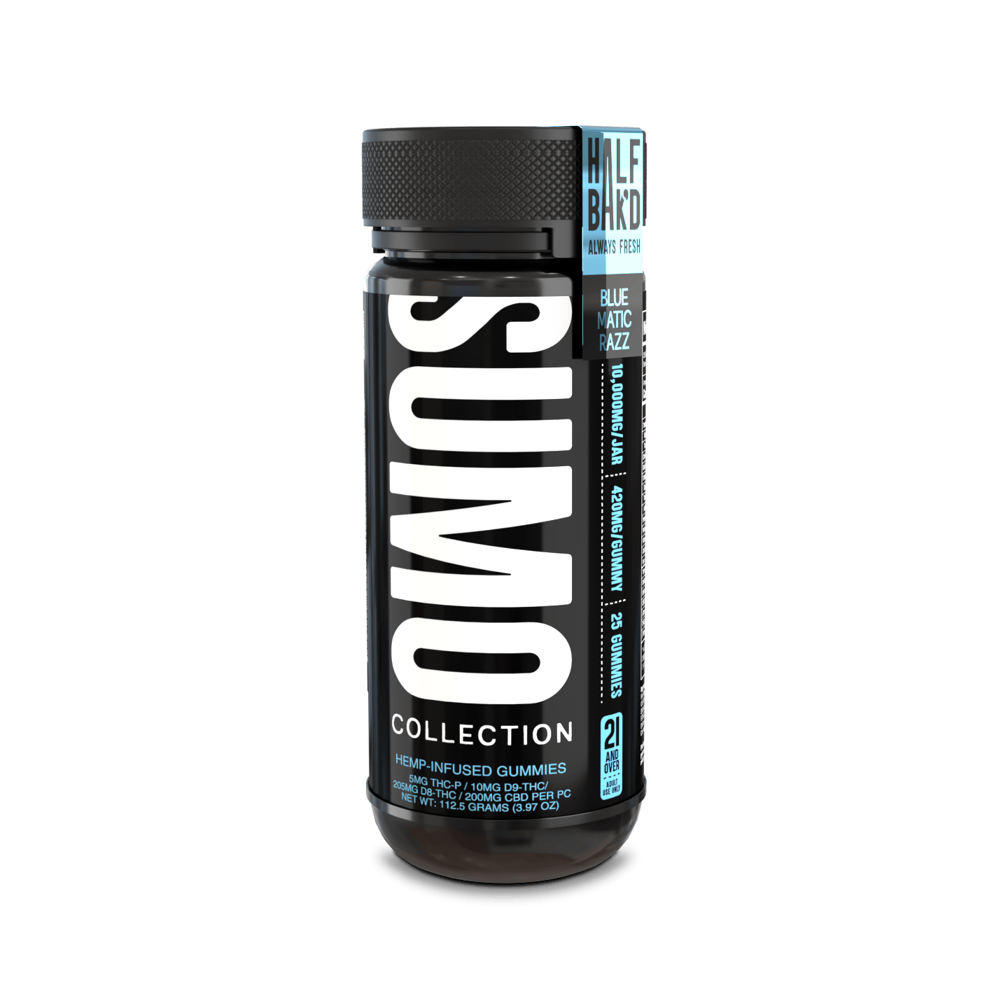 SUMO GUMMIES 10,000mg THC-A THC-P BLUEMATIC RAZZ