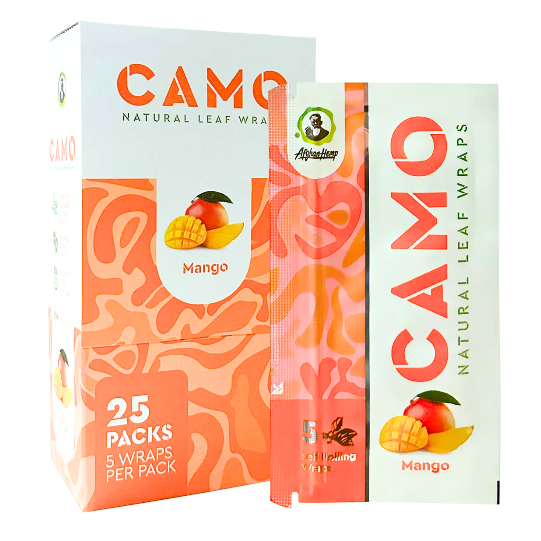 CAMO NATURAL LEAF WRAPS MANGO