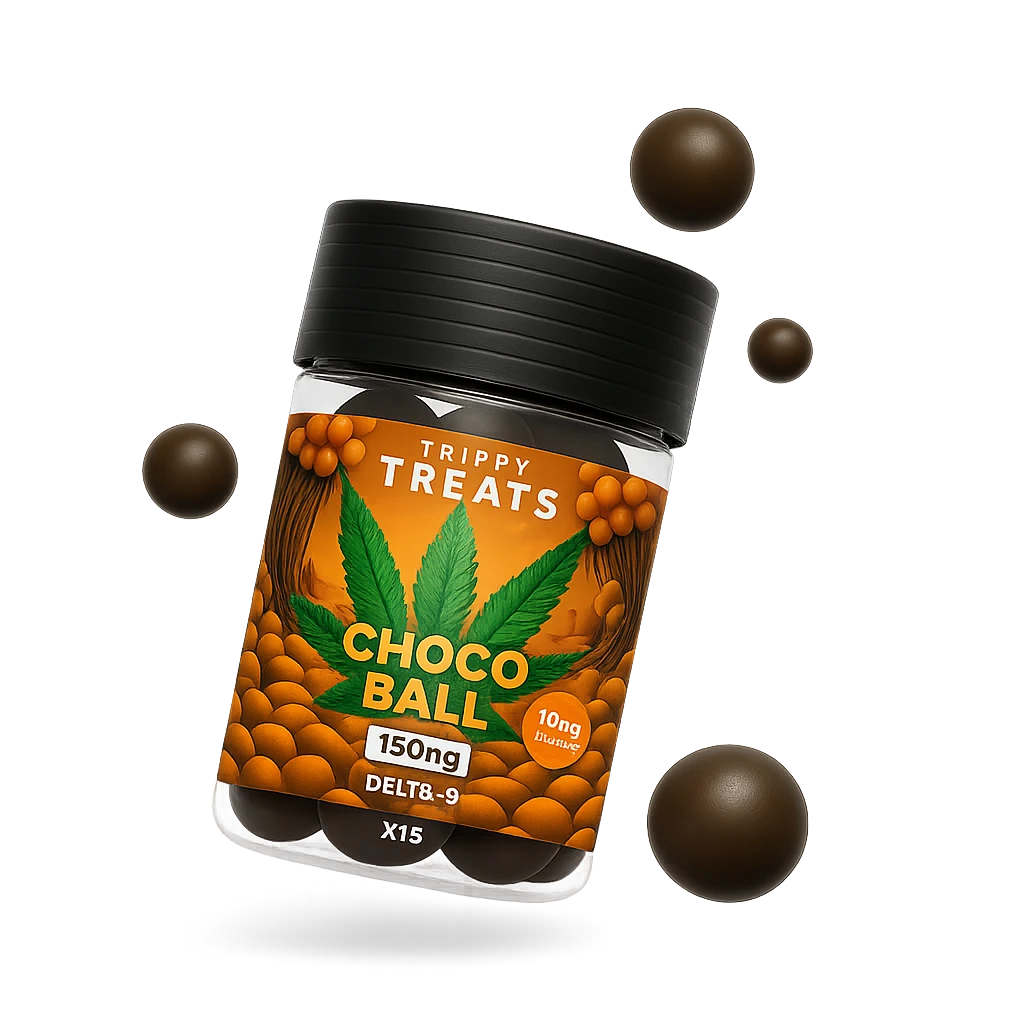 GRIZZLY BALLS  CHOCO D8 THC