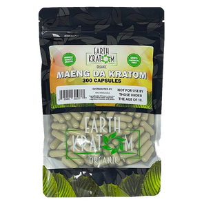 Earth Kratom 500 Count Capsules