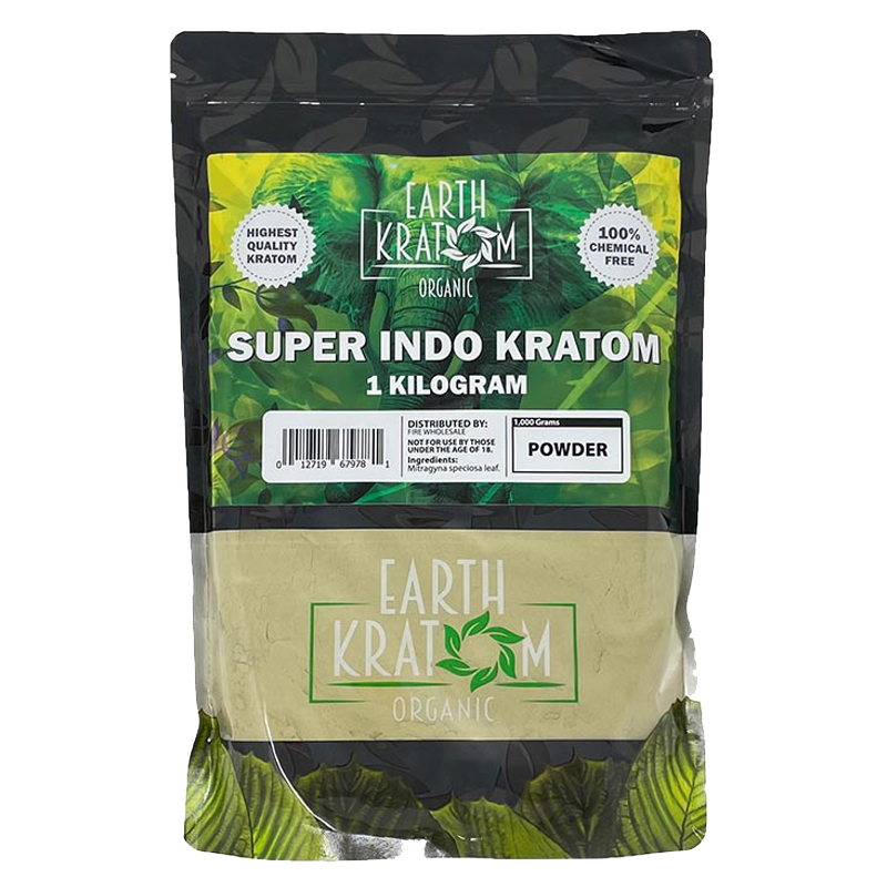 EARTH KRATOM 100 GRAMES SUPER INDO