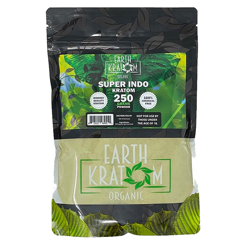 EARTH KRATOM 250 GRAMES SUPER INDO