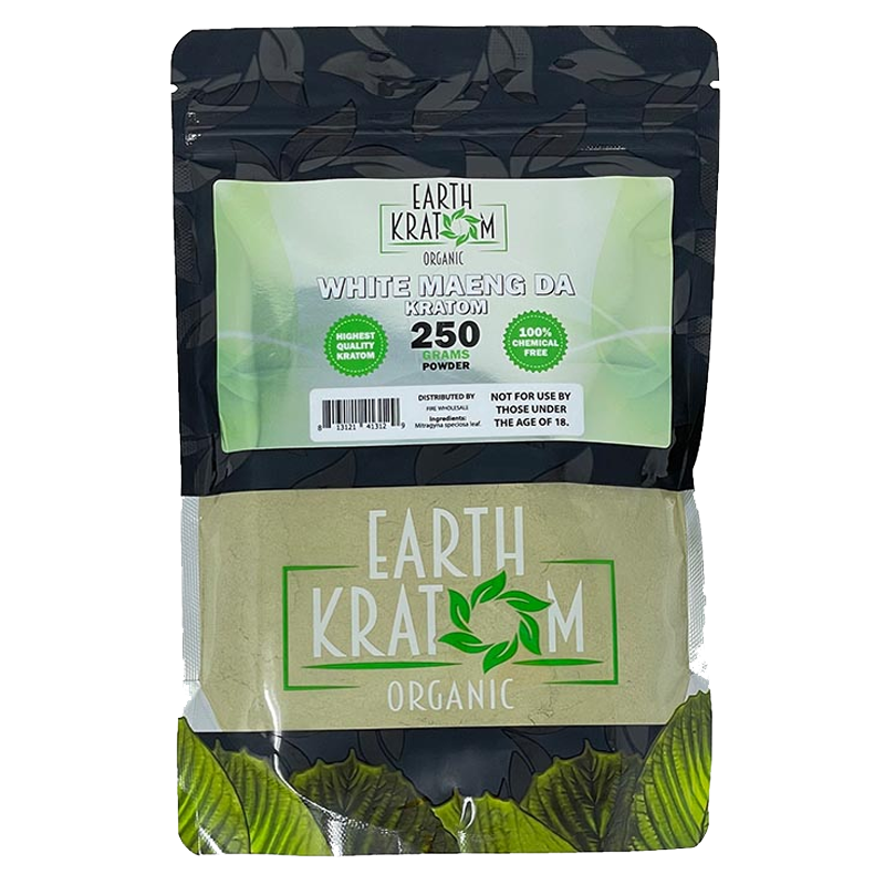 EARTH KRATOM 250 GRAMES WHITE MAENG