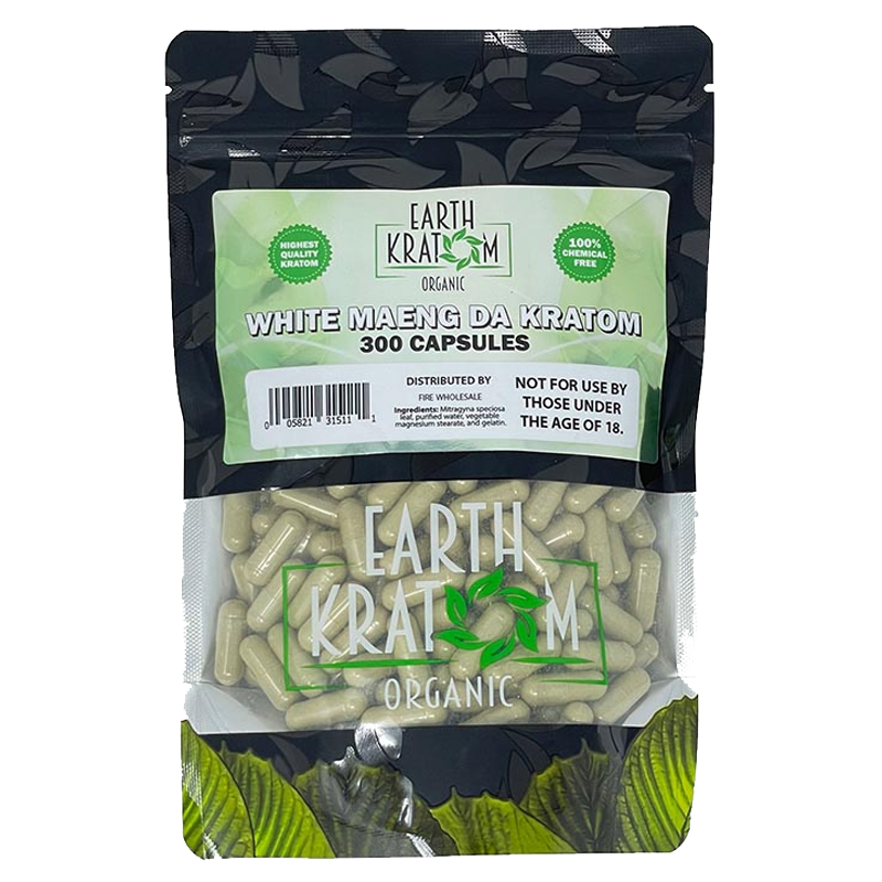 EARTH KRATOM 30 GRAMES WHITE MAENG