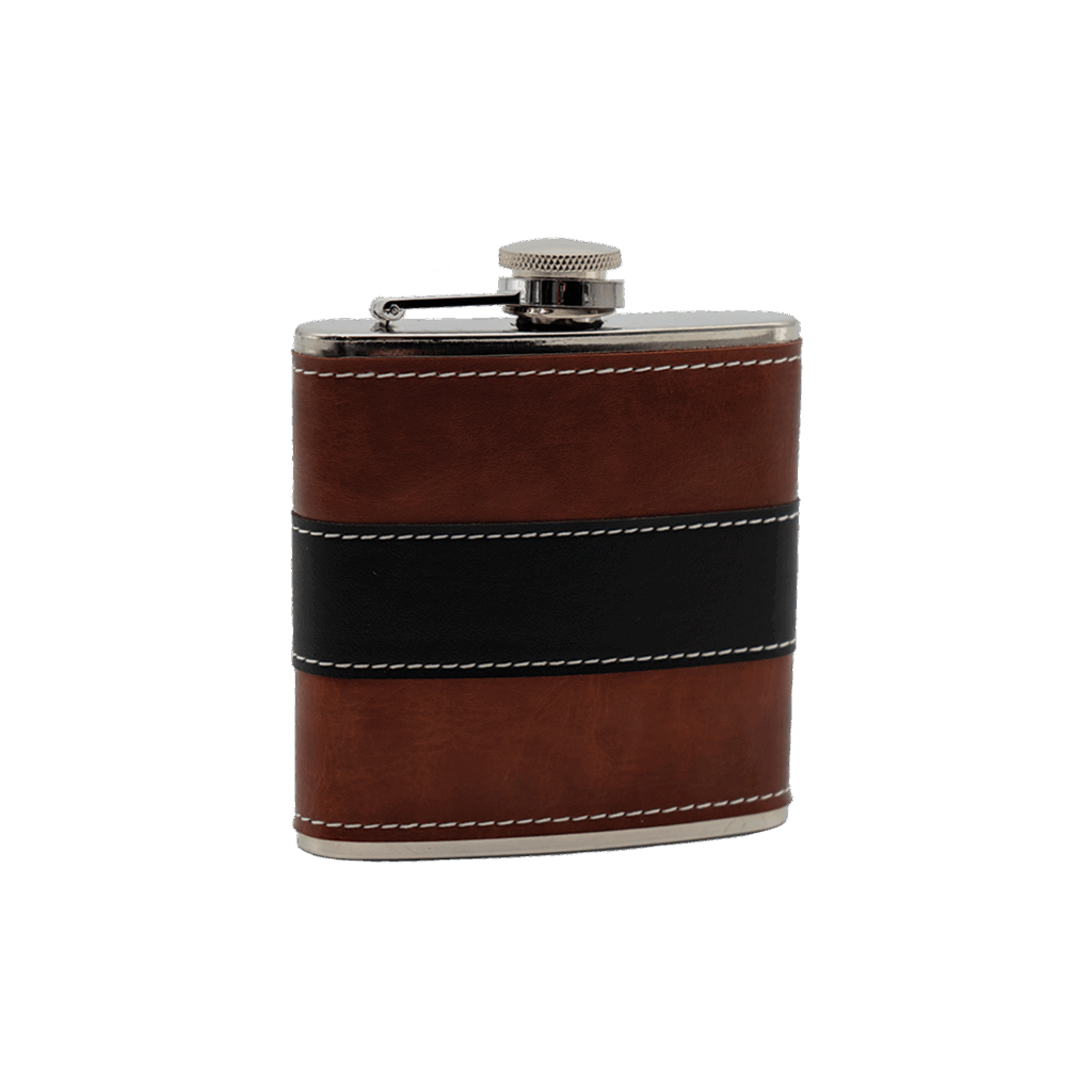 *Fujima Leather Wrap Flask