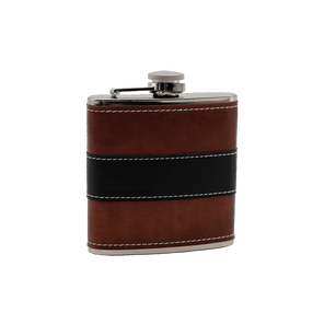 *Fujima Leather Wrap Flask
