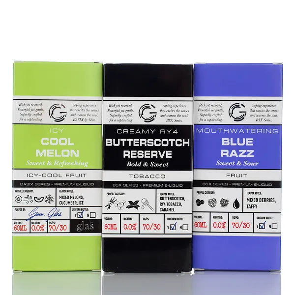 Glas BSX 60ml O.F.T. 3mg