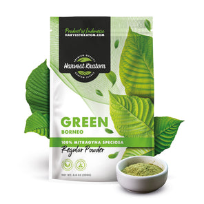 EARTH KRATOM 250 GRAMES GREEN BORNEO