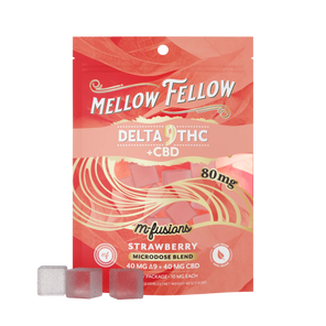D9/CBD Mellow Fellow Gummies 800mg