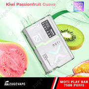 MOTI PLAY BAR 7500 PUFFS KIWI PASSIONFRUIT GUAVA