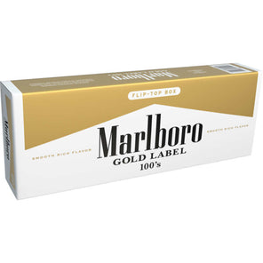 Marlboro Gold Label 100 Carton