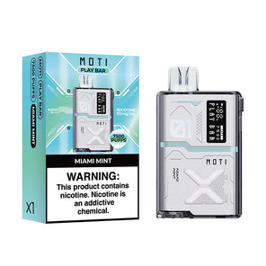 MOTI PLAY BAR 7500 PUFFS MIAMI MINT