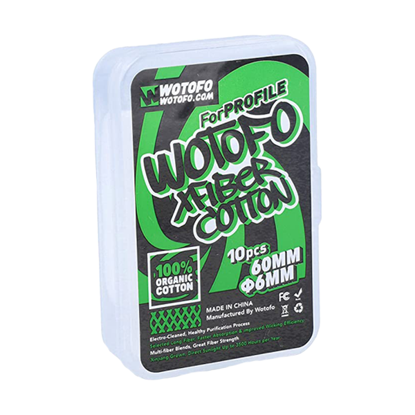 Wotofo Cotton 6mm60mm 10pc